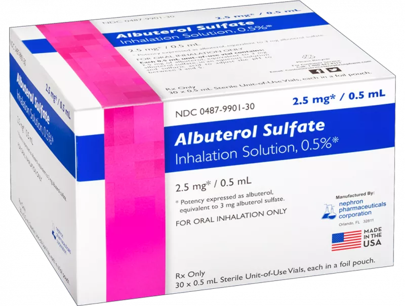 Albuterol 2.5mg3ml Inhalation Solution